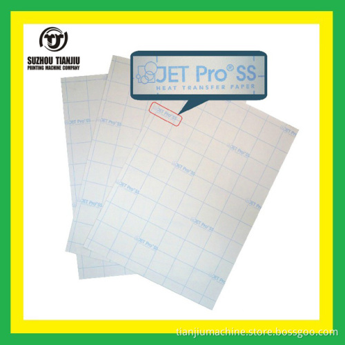 3G JET Pross light t shirt transfer paper size:A4/A3